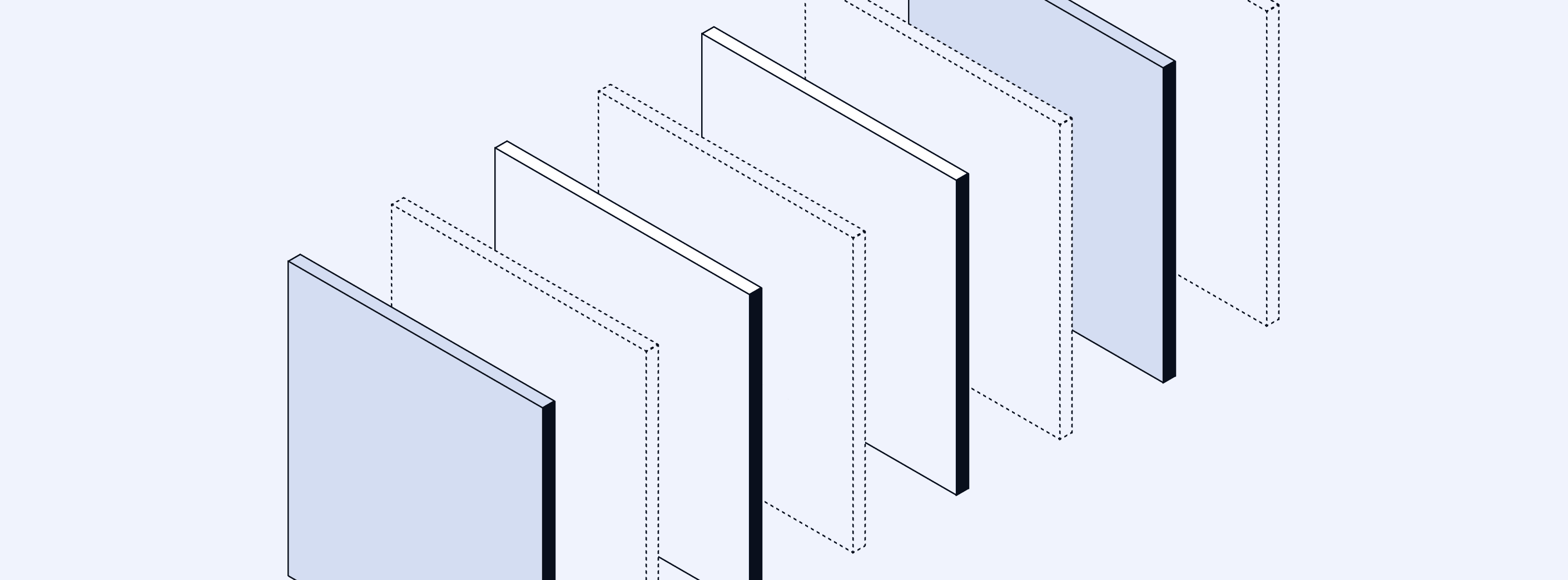 Layered configuration panels representing the RYVARA deployment process